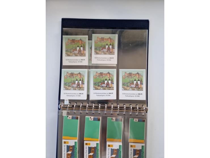 1960/2000, umfangreiche Sammlung der postfrischen Markenheftchen von Bund/Berlin in 19 SAFE-Ringbindern, sehr spezialisiert u