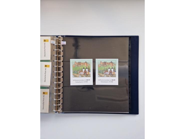 1960/2000, umfangreiche Sammlung der postfrischen Markenheftchen von Bund/Berlin in 19 SAFE-Ringbindern, sehr spezialisiert u