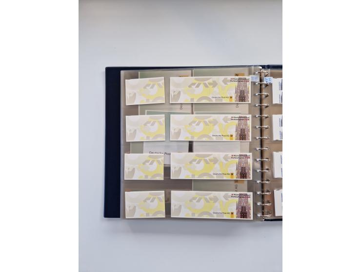 1960/2000, umfangreiche Sammlung der postfrischen Markenheftchen von Bund/Berlin in 19 SAFE-Ringbindern, sehr spezialisiert u