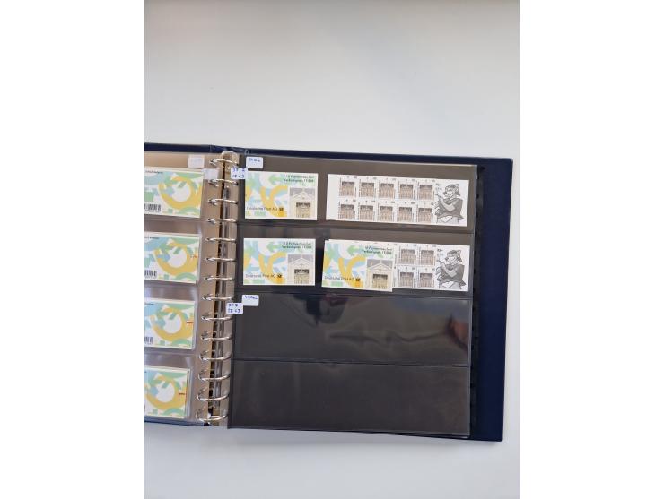 1960/2000, umfangreiche Sammlung der postfrischen Markenheftchen von Bund/Berlin in 19 SAFE-Ringbindern, sehr spezialisiert u