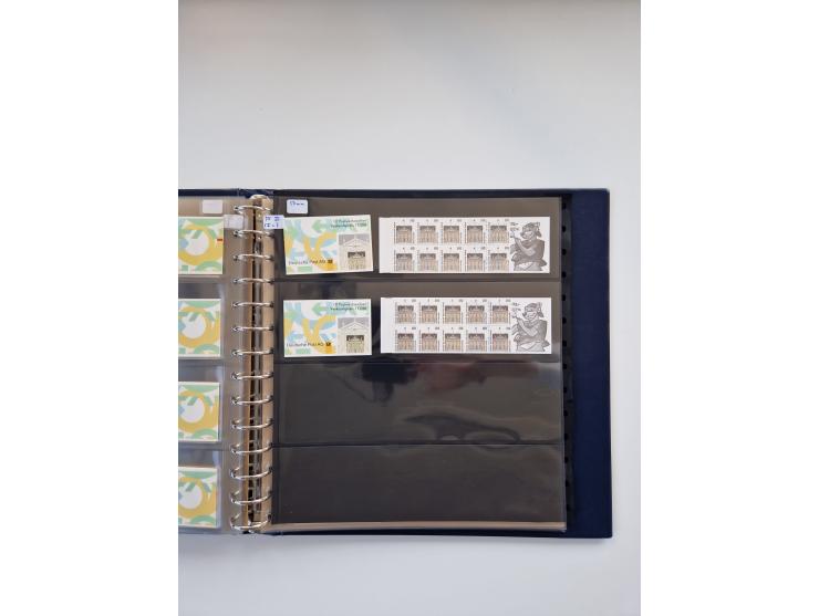 1960/2000, umfangreiche Sammlung der postfrischen Markenheftchen von Bund/Berlin in 19 SAFE-Ringbindern, sehr spezialisiert u