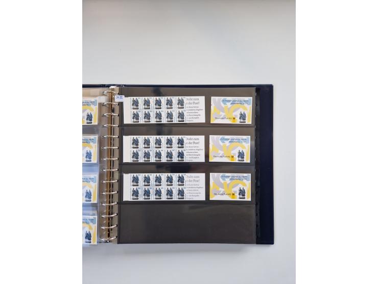 1960/2000, umfangreiche Sammlung der postfrischen Markenheftchen von Bund/Berlin in 19 SAFE-Ringbindern, sehr spezialisiert u