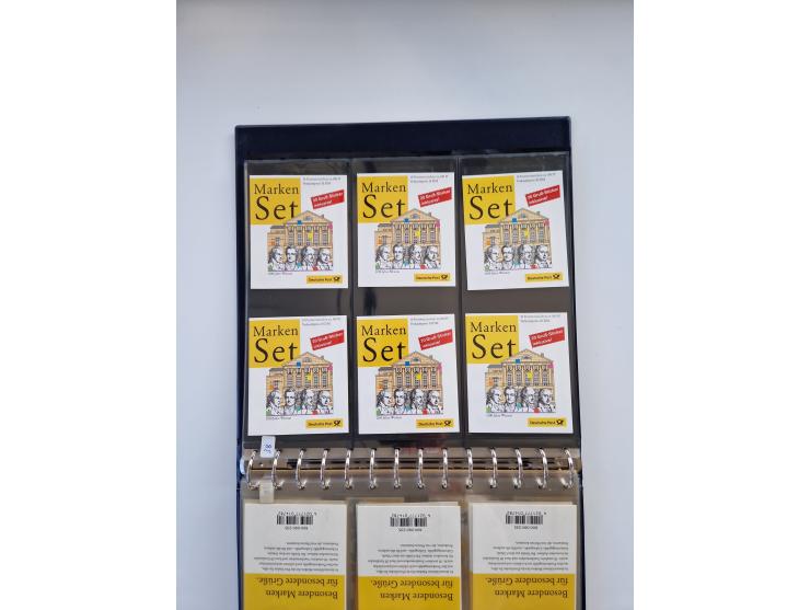 1960/2000, umfangreiche Sammlung der postfrischen Markenheftchen von Bund/Berlin in 19 SAFE-Ringbindern, sehr spezialisiert u