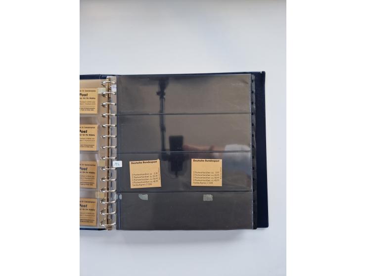 1960/2000, umfangreiche Sammlung der postfrischen Markenheftchen von Bund/Berlin in 19 SAFE-Ringbindern, sehr spezialisiert u