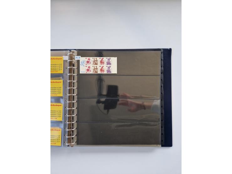 1960/2000, umfangreiche Sammlung der postfrischen Markenheftchen von Bund/Berlin in 19 SAFE-Ringbindern, sehr spezialisiert u