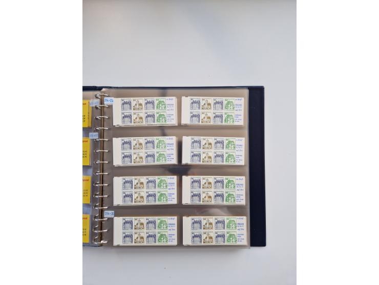 1960/2000, umfangreiche Sammlung der postfrischen Markenheftchen von Bund/Berlin in 19 SAFE-Ringbindern, sehr spezialisiert u