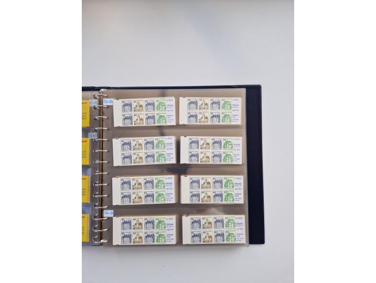 1960/2000, umfangreiche Sammlung der postfrischen Markenheftchen von Bund/Berlin in 19 SAFE-Ringbindern, sehr spezialisiert u