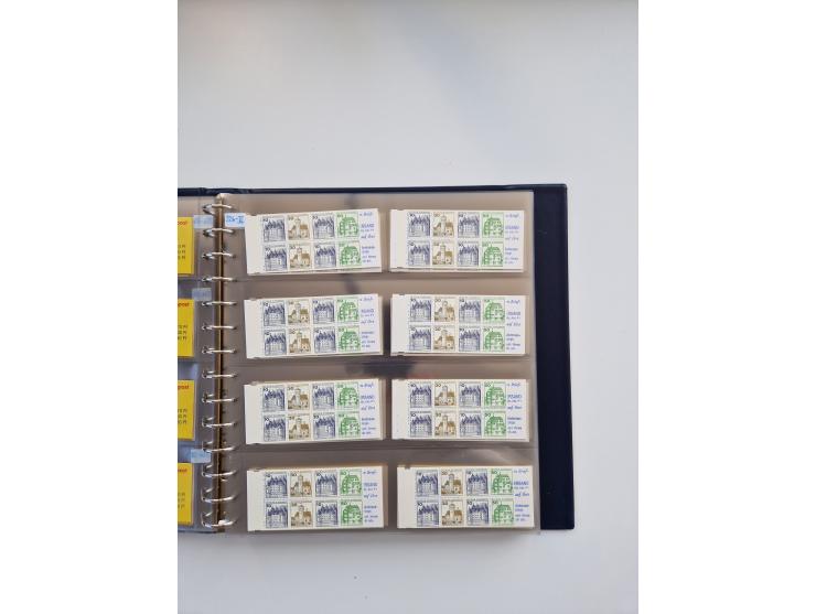 1960/2000, umfangreiche Sammlung der postfrischen Markenheftchen von Bund/Berlin in 19 SAFE-Ringbindern, sehr spezialisiert u