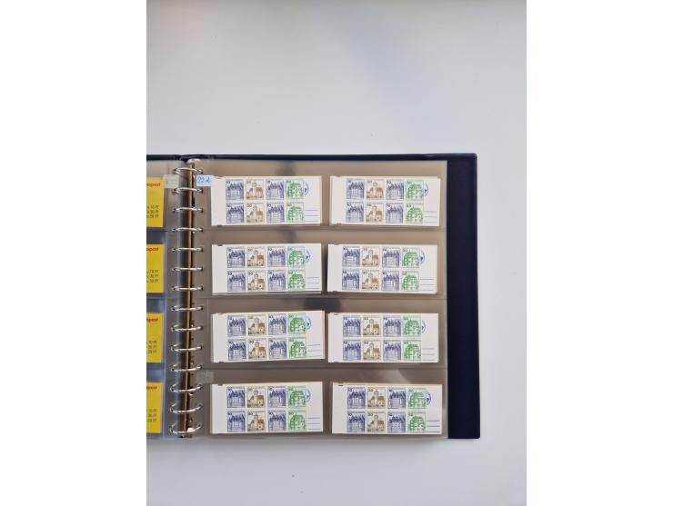 1960/2000, umfangreiche Sammlung der postfrischen Markenheftchen von Bund/Berlin in 19 SAFE-Ringbindern, sehr spezialisiert u