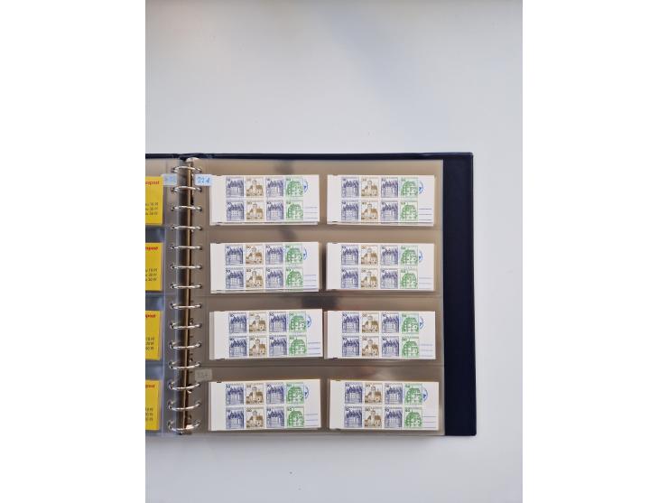 1960/2000, umfangreiche Sammlung der postfrischen Markenheftchen von Bund/Berlin in 19 SAFE-Ringbindern, sehr spezialisiert u