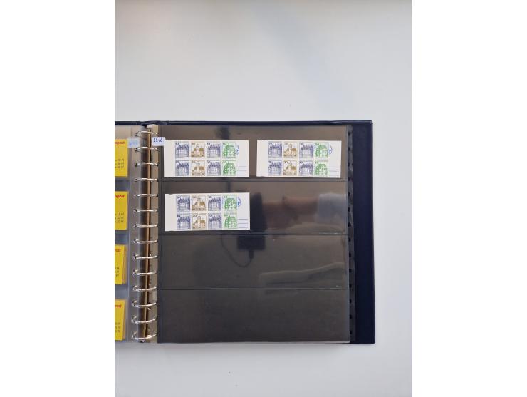 1960/2000, umfangreiche Sammlung der postfrischen Markenheftchen von Bund/Berlin in 19 SAFE-Ringbindern, sehr spezialisiert u