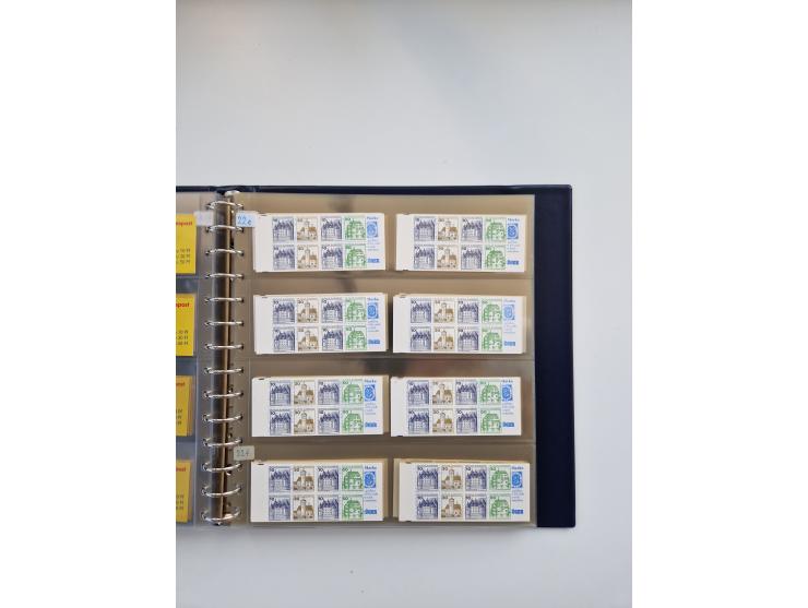 1960/2000, umfangreiche Sammlung der postfrischen Markenheftchen von Bund/Berlin in 19 SAFE-Ringbindern, sehr spezialisiert u