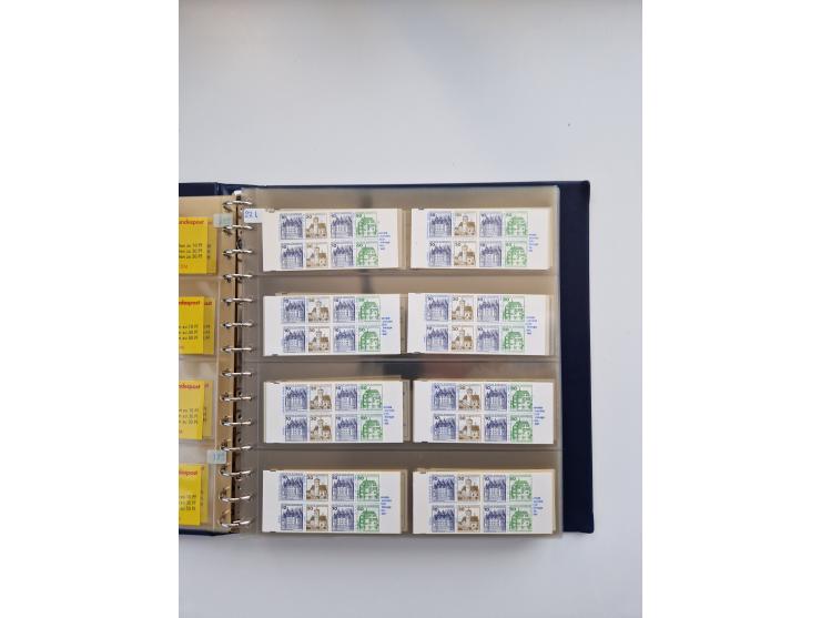 1960/2000, umfangreiche Sammlung der postfrischen Markenheftchen von Bund/Berlin in 19 SAFE-Ringbindern, sehr spezialisiert u