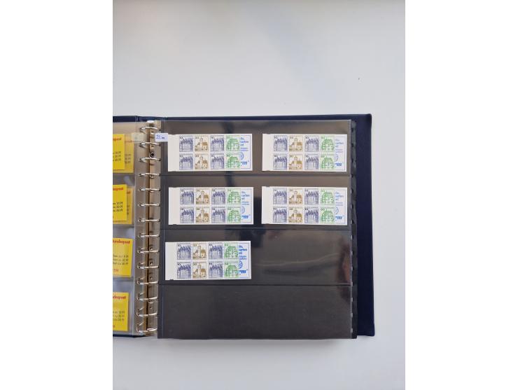 1960/2000, umfangreiche Sammlung der postfrischen Markenheftchen von Bund/Berlin in 19 SAFE-Ringbindern, sehr spezialisiert u
