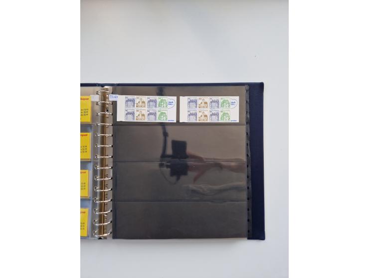 1960/2000, umfangreiche Sammlung der postfrischen Markenheftchen von Bund/Berlin in 19 SAFE-Ringbindern, sehr spezialisiert u