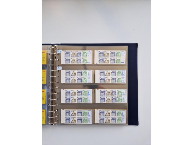 1960/2000, umfangreiche Sammlung der postfrischen Markenheftchen von Bund/Berlin in 19 SAFE-Ringbindern, sehr spezialisiert u