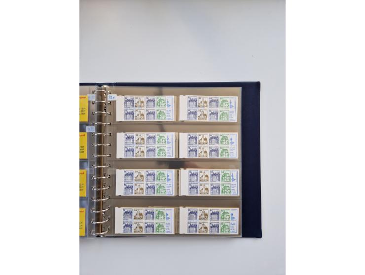 1960/2000, umfangreiche Sammlung der postfrischen Markenheftchen von Bund/Berlin in 19 SAFE-Ringbindern, sehr spezialisiert u