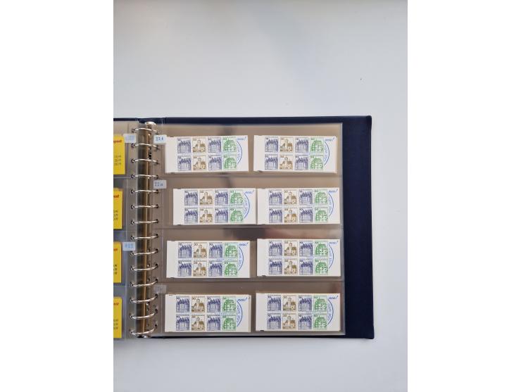 1960/2000, umfangreiche Sammlung der postfrischen Markenheftchen von Bund/Berlin in 19 SAFE-Ringbindern, sehr spezialisiert u