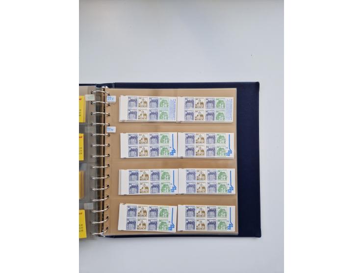 1960/2000, umfangreiche Sammlung der postfrischen Markenheftchen von Bund/Berlin in 19 SAFE-Ringbindern, sehr spezialisiert u