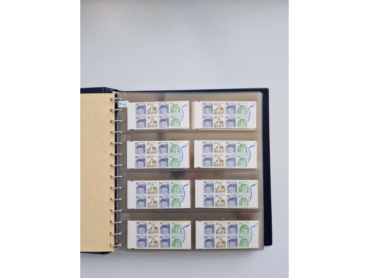 1960/2000, umfangreiche Sammlung der postfrischen Markenheftchen von Bund/Berlin in 19 SAFE-Ringbindern, sehr spezialisiert u