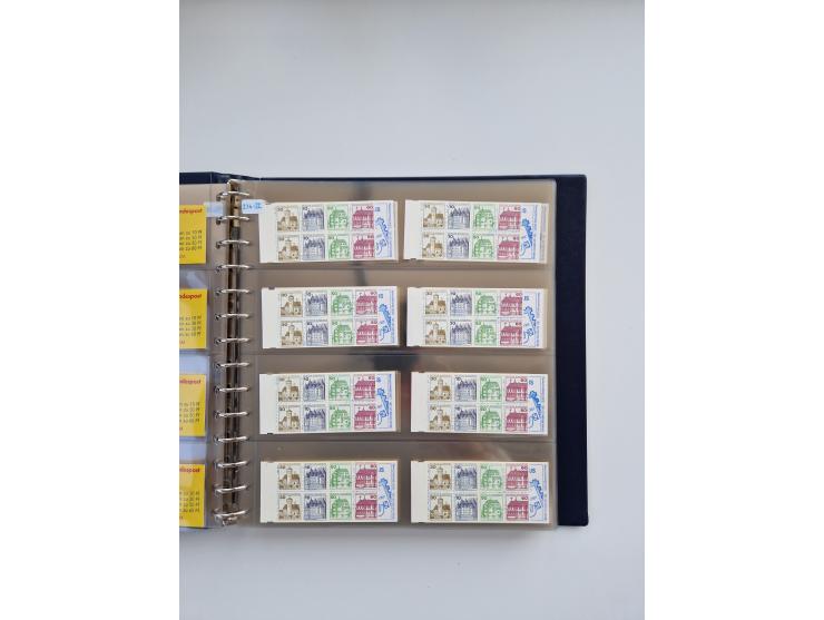 1960/2000, umfangreiche Sammlung der postfrischen Markenheftchen von Bund/Berlin in 19 SAFE-Ringbindern, sehr spezialisiert u