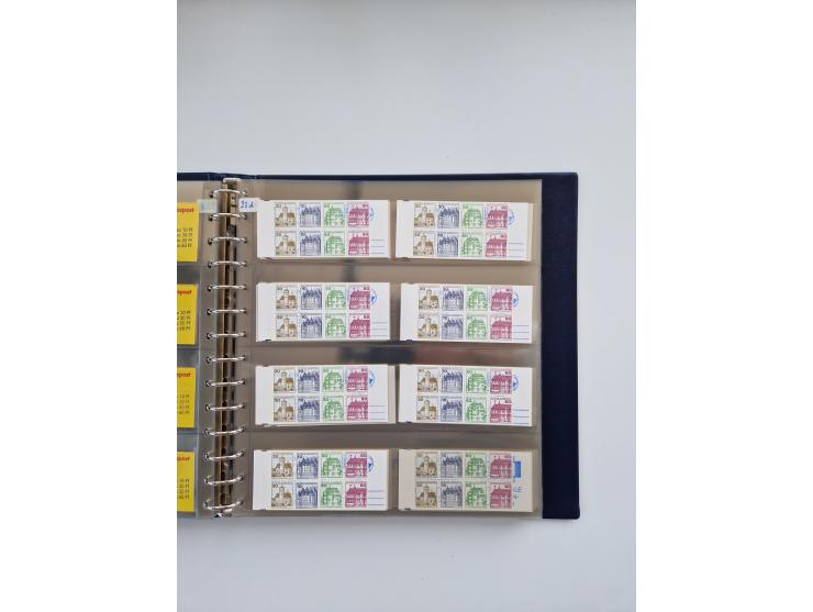 1960/2000, umfangreiche Sammlung der postfrischen Markenheftchen von Bund/Berlin in 19 SAFE-Ringbindern, sehr spezialisiert u