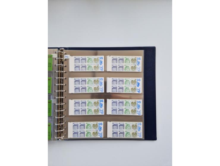 1960/2000, umfangreiche Sammlung der postfrischen Markenheftchen von Bund/Berlin in 19 SAFE-Ringbindern, sehr spezialisiert u