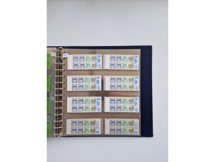 1960/2000, umfangreiche Sammlung der postfrischen Markenheftchen von Bund/Berlin in 19 SAFE-Ringbindern, sehr spezialisiert u