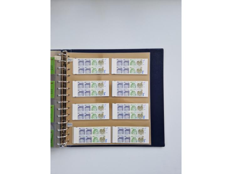 1960/2000, umfangreiche Sammlung der postfrischen Markenheftchen von Bund/Berlin in 19 SAFE-Ringbindern, sehr spezialisiert u