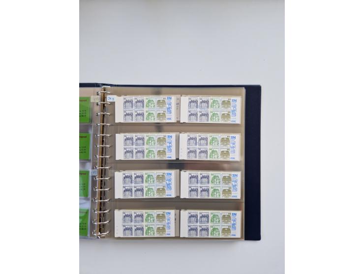1960/2000, umfangreiche Sammlung der postfrischen Markenheftchen von Bund/Berlin in 19 SAFE-Ringbindern, sehr spezialisiert u