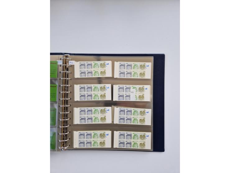 1960/2000, umfangreiche Sammlung der postfrischen Markenheftchen von Bund/Berlin in 19 SAFE-Ringbindern, sehr spezialisiert u
