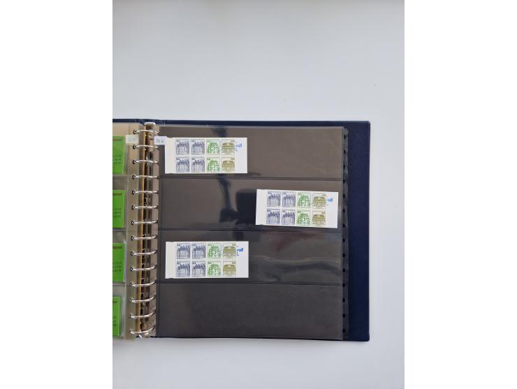 1960/2000, umfangreiche Sammlung der postfrischen Markenheftchen von Bund/Berlin in 19 SAFE-Ringbindern, sehr spezialisiert u