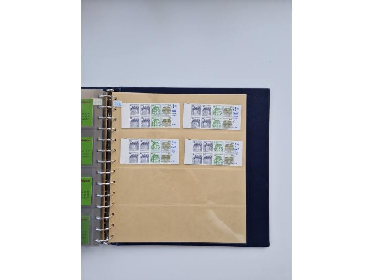 1960/2000, umfangreiche Sammlung der postfrischen Markenheftchen von Bund/Berlin in 19 SAFE-Ringbindern, sehr spezialisiert u