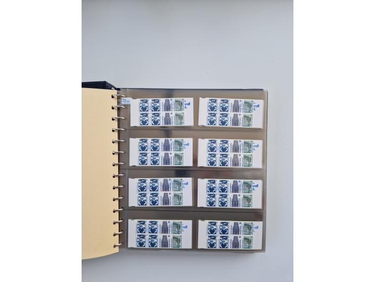 1960/2000, umfangreiche Sammlung der postfrischen Markenheftchen von Bund/Berlin in 19 SAFE-Ringbindern, sehr spezialisiert u