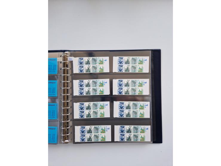 1960/2000, umfangreiche Sammlung der postfrischen Markenheftchen von Bund/Berlin in 19 SAFE-Ringbindern, sehr spezialisiert u