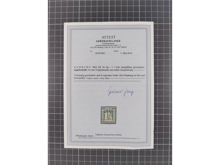 1859/67, ungebrauchte und gestempelte Sammlung mit einigen Farben. Dabei u.a. Mi.-Nr. 1 gestempelt (sign. Pfenninger und Lang