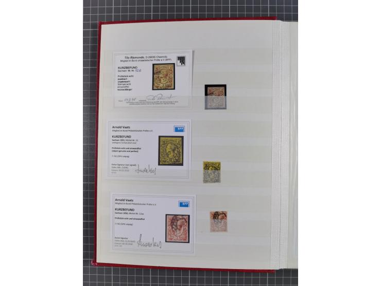 Bergedorf bis NDP, meist gestempelte und ungebrauchte Sammlung mit besseren Marken, Farben und Besonderheiten, &nbsp;Schwerpu