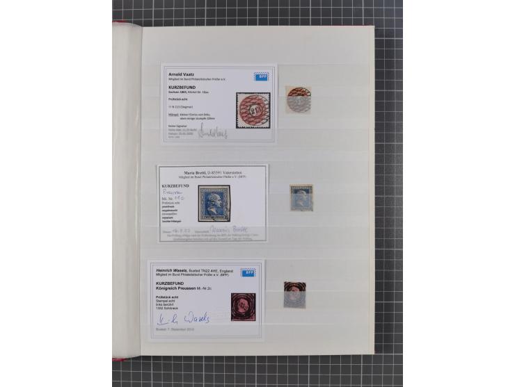 Bergedorf bis NDP, meist gestempelte und ungebrauchte Sammlung mit besseren Marken, Farben und Besonderheiten, &nbsp;Schwerpu