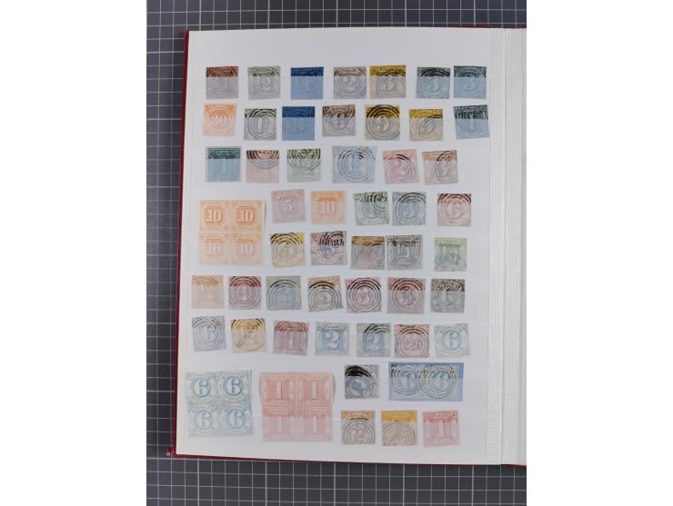 Bergedorf bis NDP, meist gestempelte und ungebrauchte Sammlung mit besseren Marken, Farben und Besonderheiten, &nbsp;Schwerpu