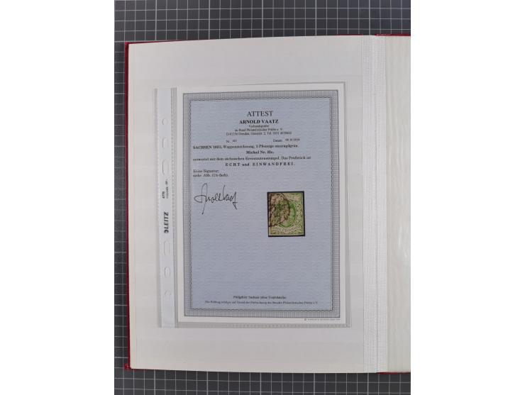 Bergedorf bis NDP, meist gestempelte und ungebrauchte Sammlung mit besseren Marken, Farben und Besonderheiten, &nbsp;Schwerpu