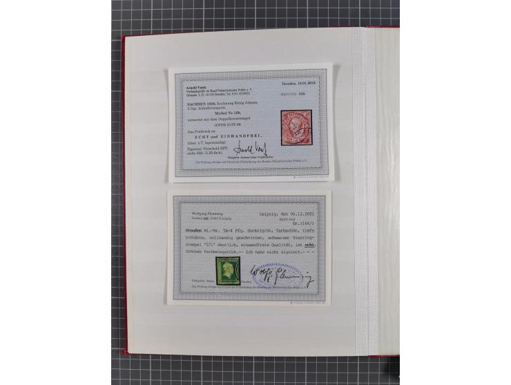 Bergedorf bis NDP, meist gestempelte und ungebrauchte Sammlung mit besseren Marken, Farben und Besonderheiten, &nbsp;Schwerpu