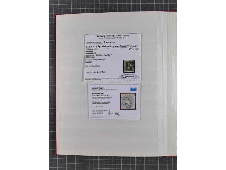 Bergedorf bis NDP, meist gestempelte und ungebrauchte Sammlung mit besseren Marken, Farben und Besonderheiten, &nbsp;Schwerpu