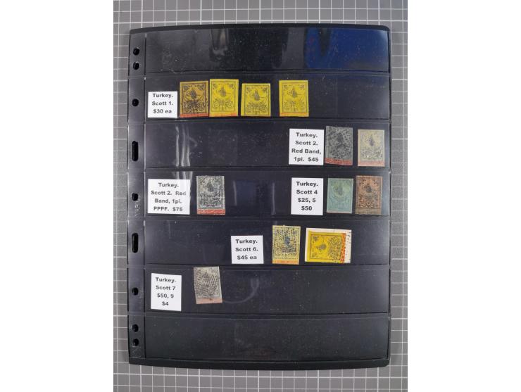 1863/1919, mostly unused and used collection incl. postage due stamps with three unused stamps Mi.-No. 1, many overprint issu