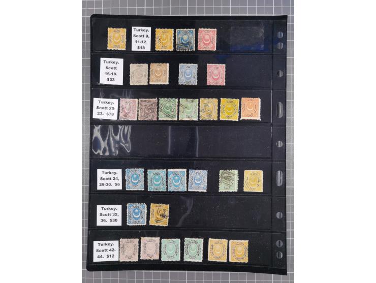 1863/1919, mostly unused and used collection incl. postage due stamps with three unused stamps Mi.-No. 1, many overprint issu