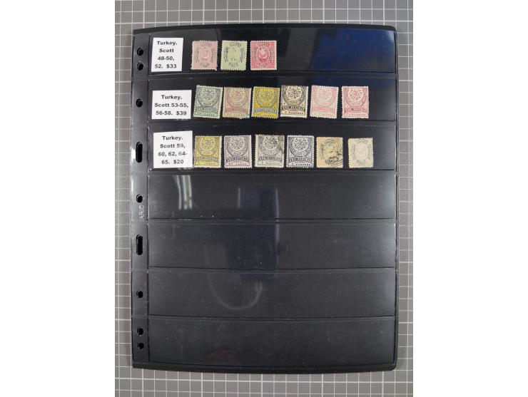 1863/1919, mostly unused and used collection incl. postage due stamps with three unused stamps Mi.-No. 1, many overprint issu