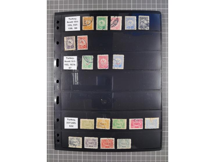 1863/1919, mostly unused and used collection incl. postage due stamps with three unused stamps Mi.-No. 1, many overprint issu