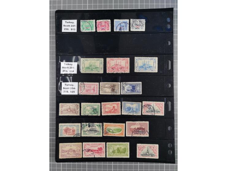 1863/1919, mostly unused and used collection incl. postage due stamps with three unused stamps Mi.-No. 1, many overprint issu