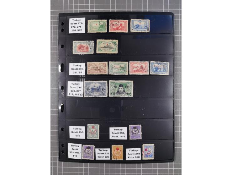 1863/1919, mostly unused and used collection incl. postage due stamps with three unused stamps Mi.-No. 1, many overprint issu