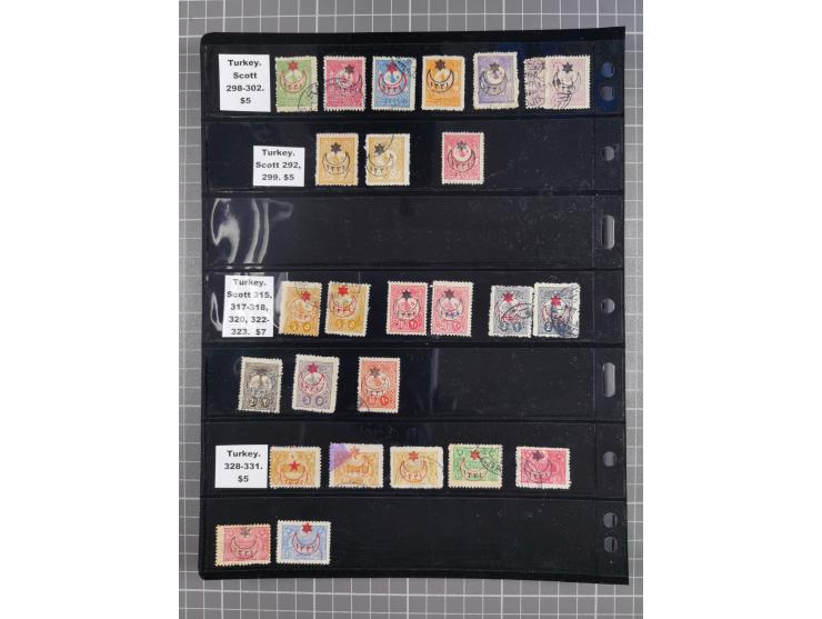 1863/1919, mostly unused and used collection incl. postage due stamps with three unused stamps Mi.-No. 1, many overprint issu