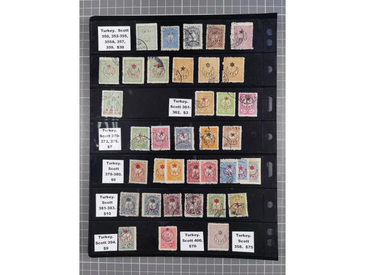 1863/1919, mostly unused and used collection incl. postage due stamps with three unused stamps Mi.-No. 1, many overprint issu